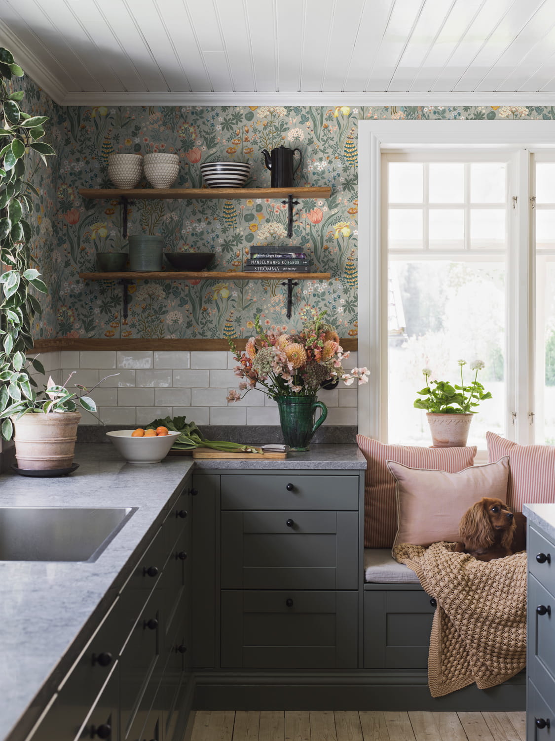 Wallpaper Blomsterhav - 2054