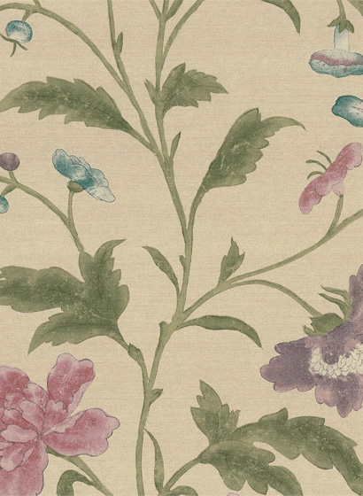 Tapete China Rose - Sage