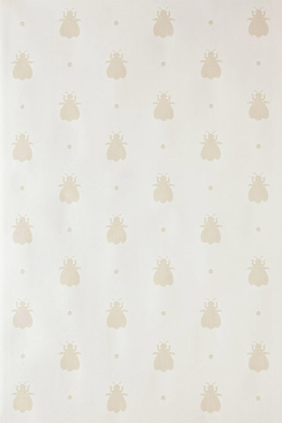 Tapete Bumble Bee - Matchstick/ White Tie