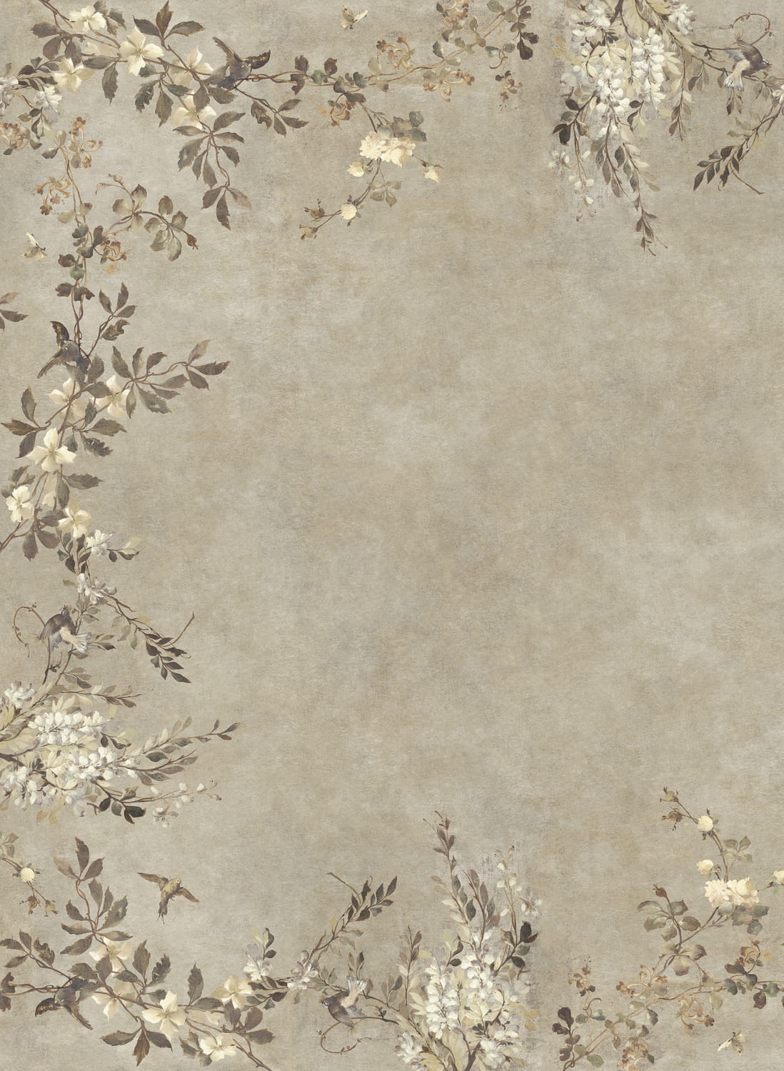 Wandbild Luca Square - Beige