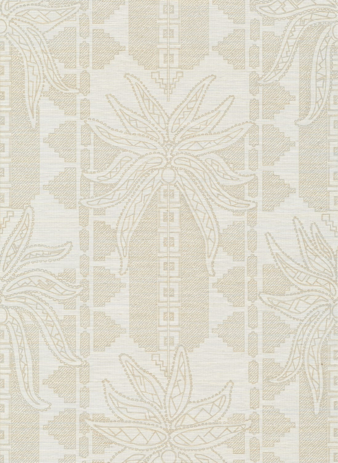 Tapete Fenua - Silver/ Ivory