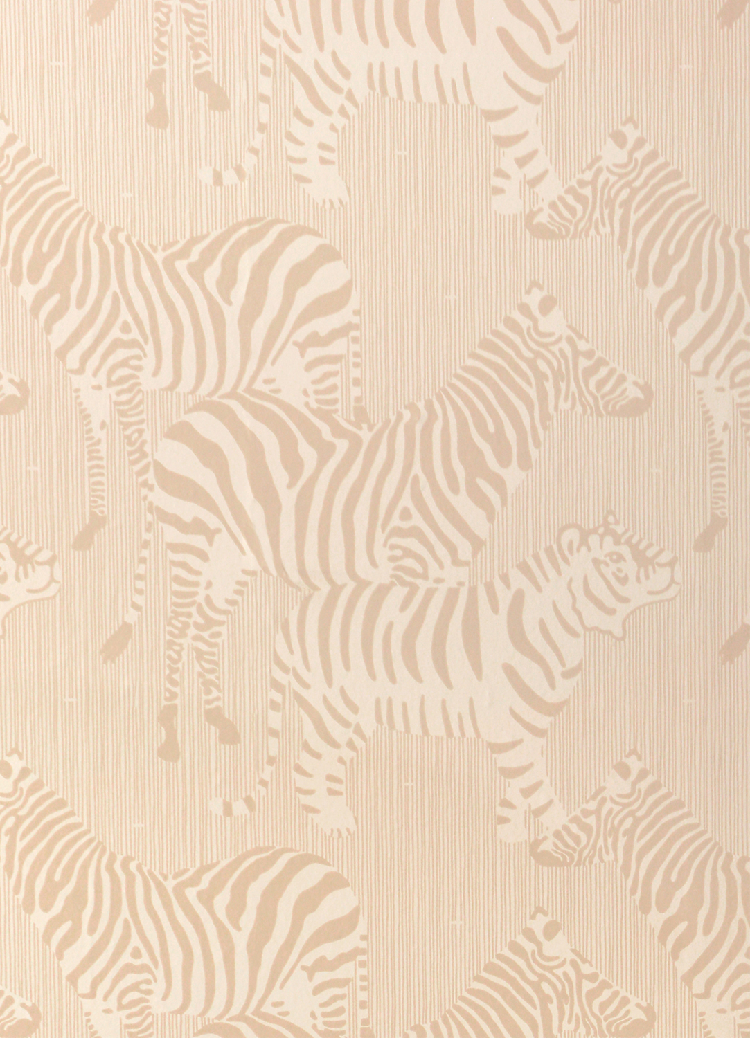 Tapete Safari Stripes - Dusty Beige
