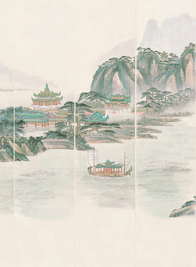 Wandbild Kaisui - Pastel Panel 6