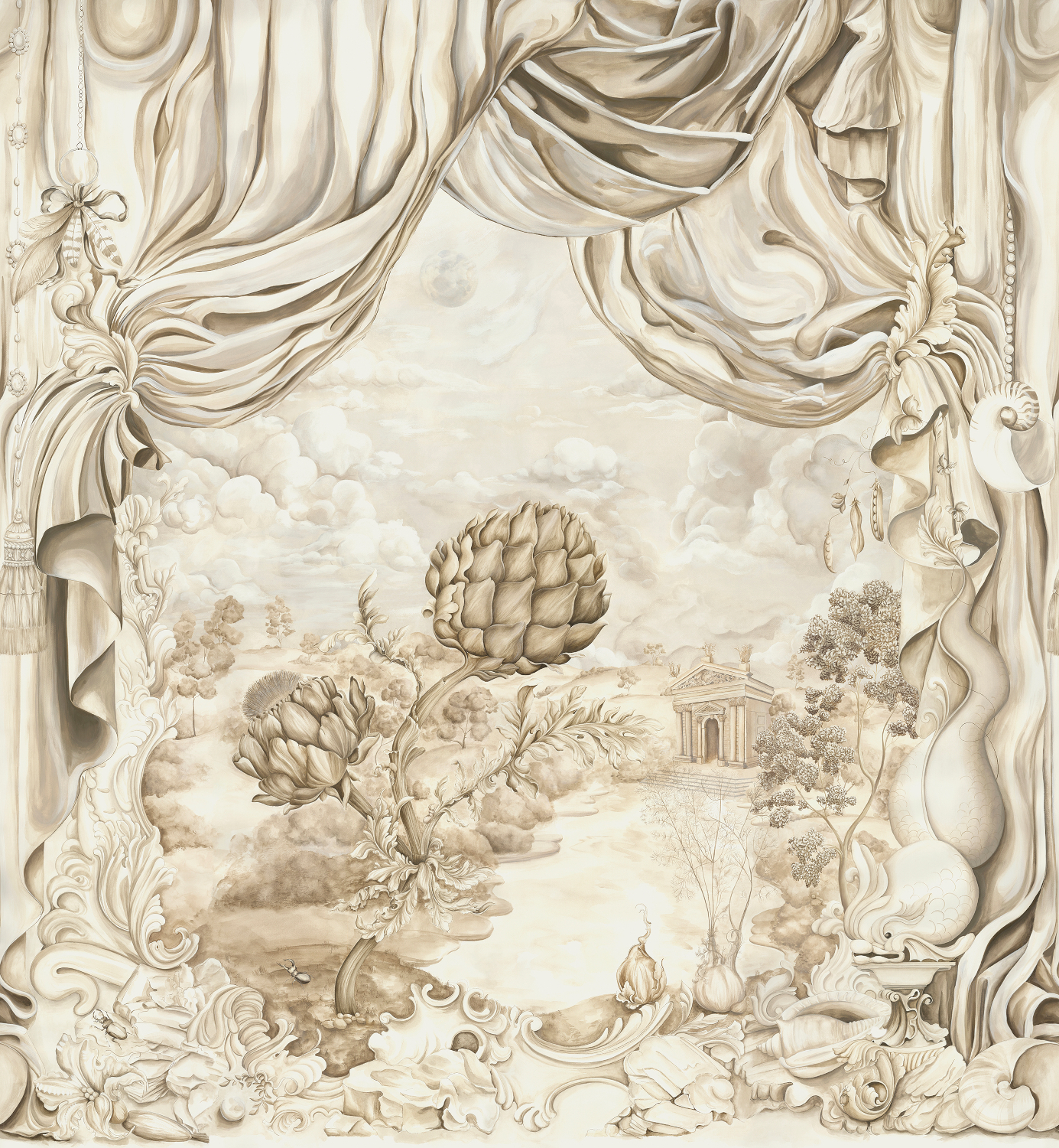 Wandbild Pygmalion - Alabaster