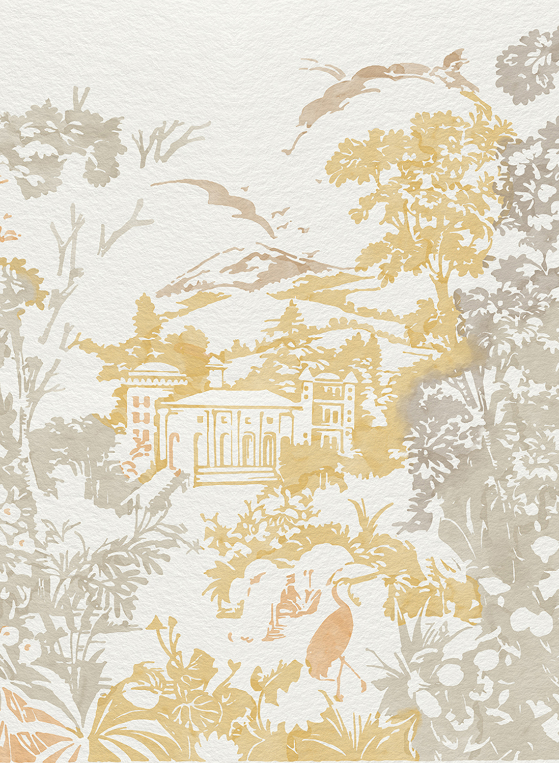 Wandbild Neo-Tapestry - Terra