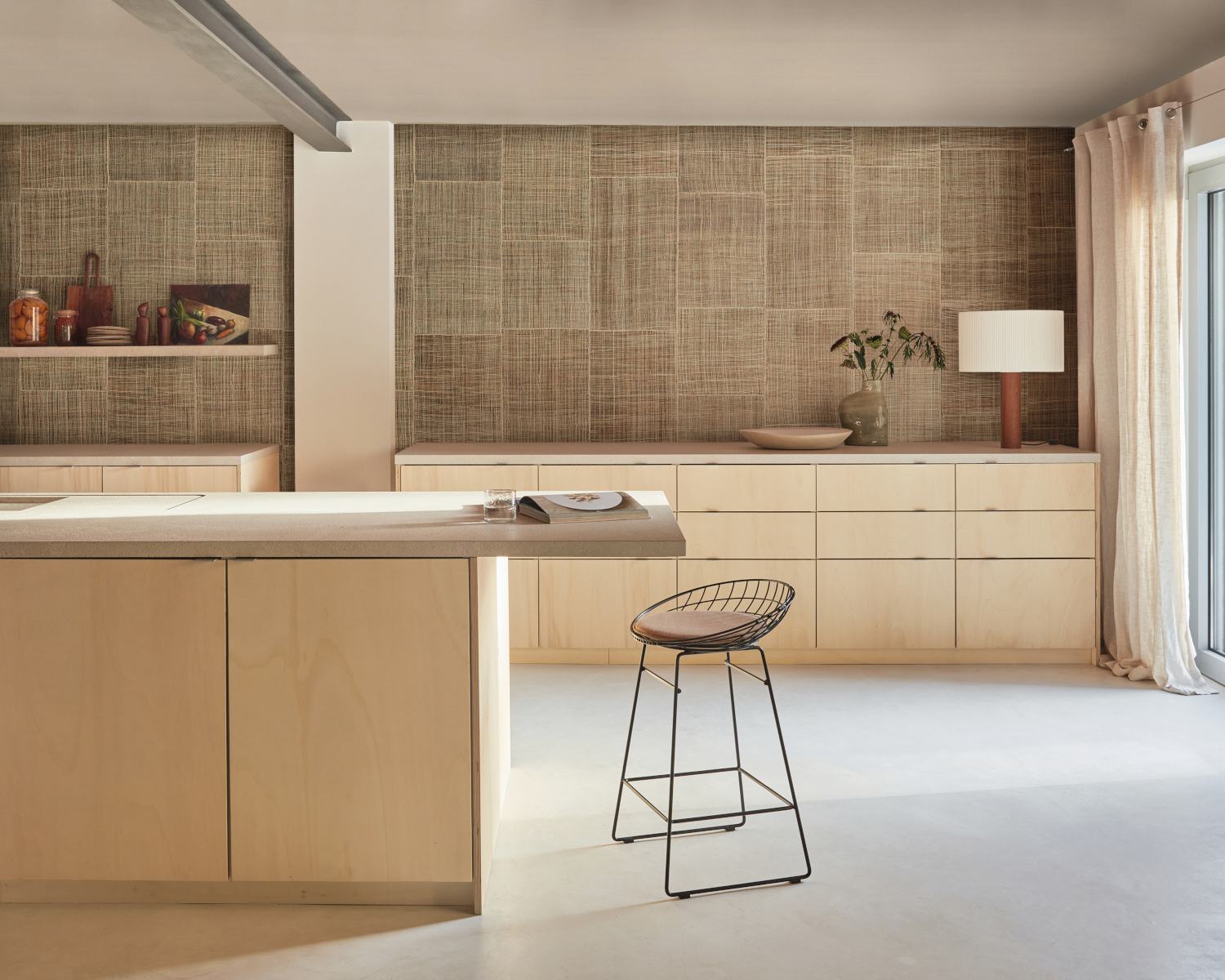 Tapete Linked - Brown