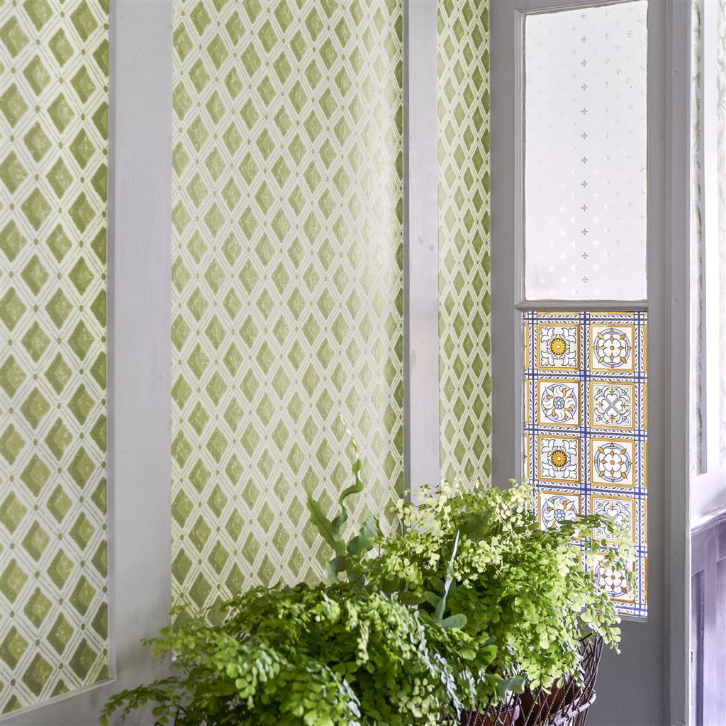 Tapete Amsee Geometric - Moss