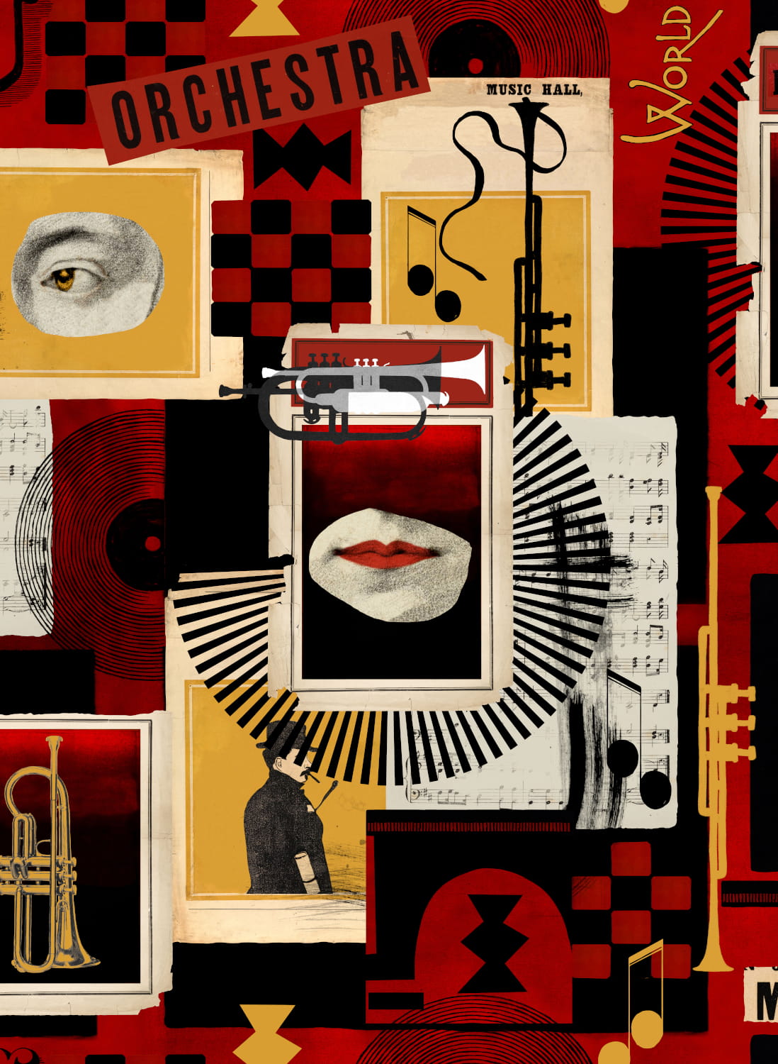 Tapete Composer Machine - WP20871