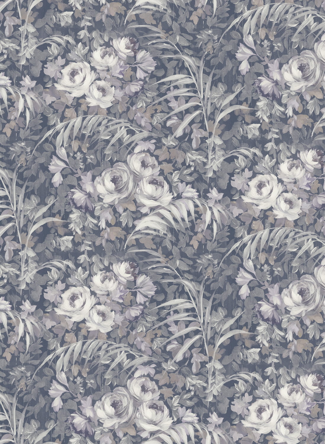 Wandbild Dazzling Foliage - Blue