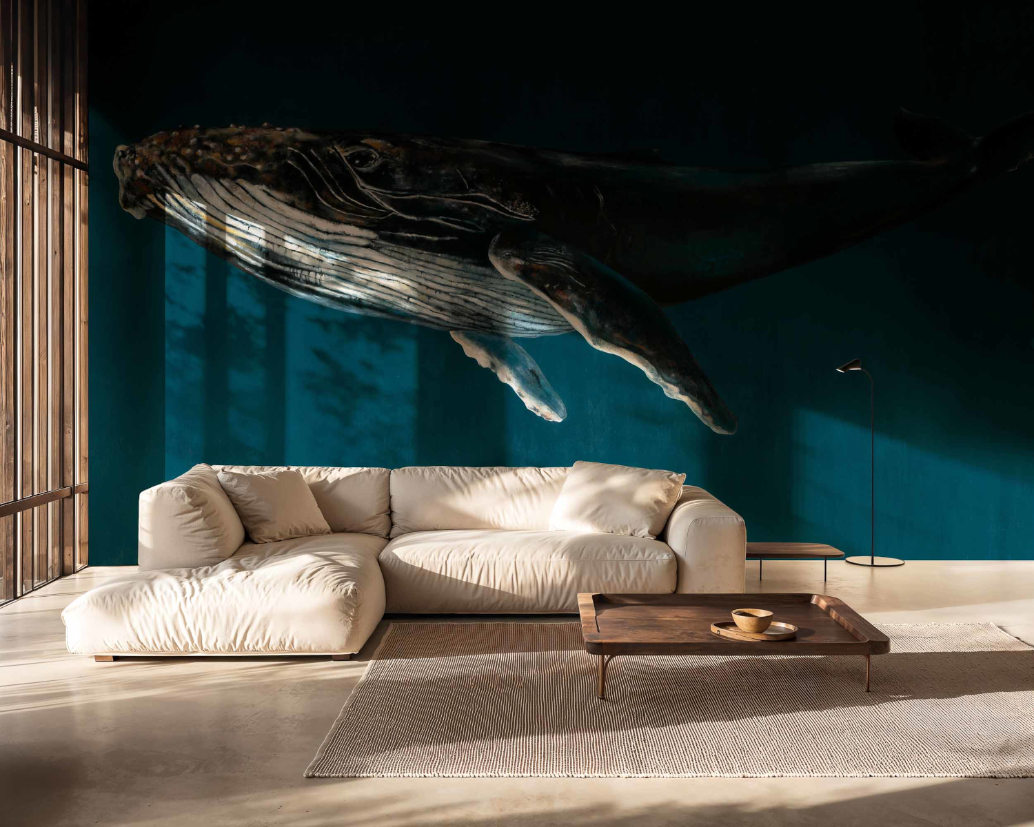 Wandbild Humpback Whale - Ocean
