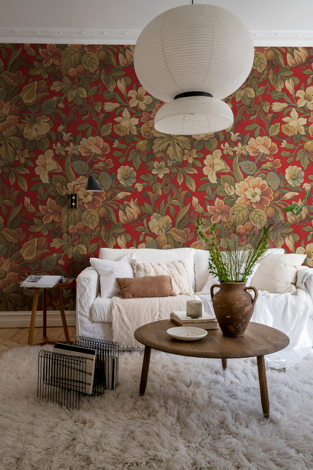 Wandbild Vintage Flora - Velvet