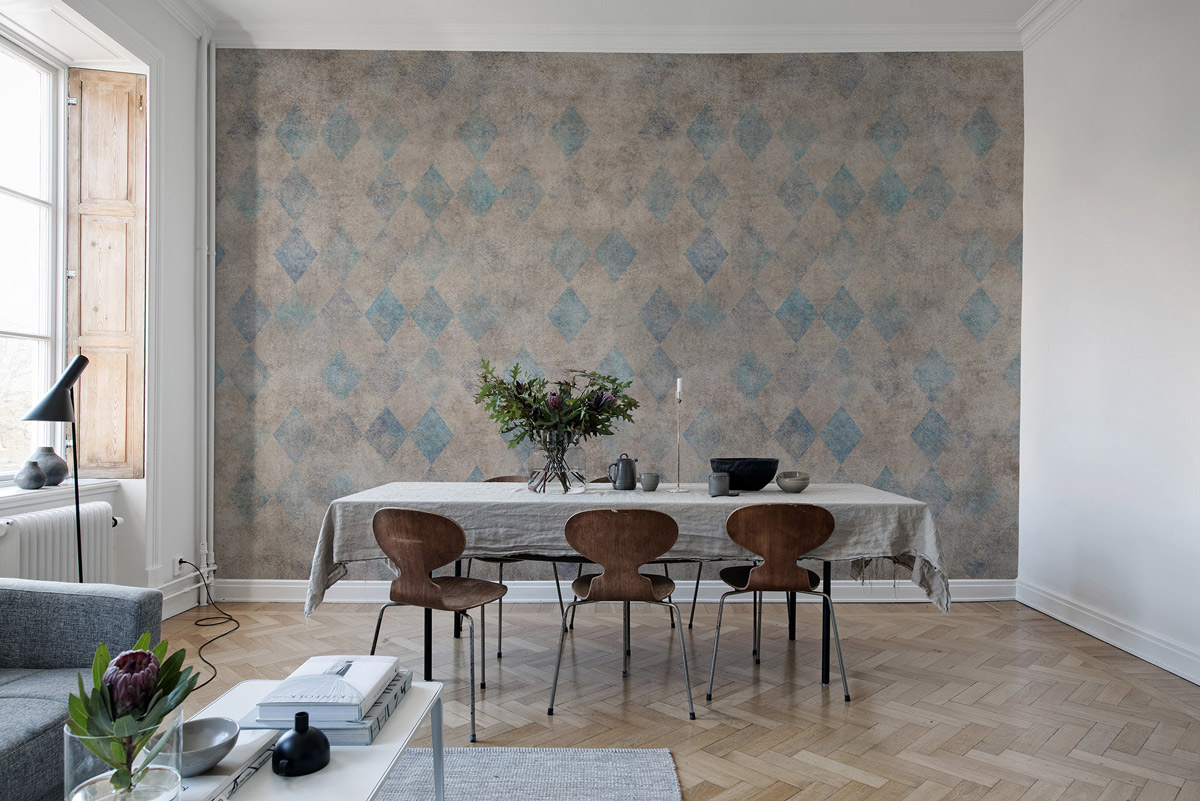 Wandbild Patinated Diamonds - Original