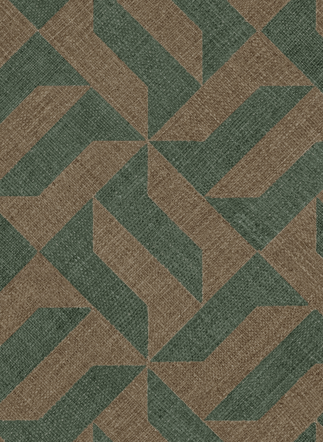 Tapete Compound - Green/ Brown