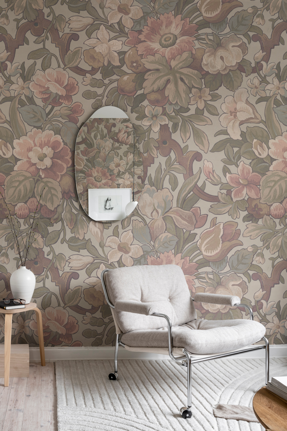 Wandbild Vintage Flora - Pastel
