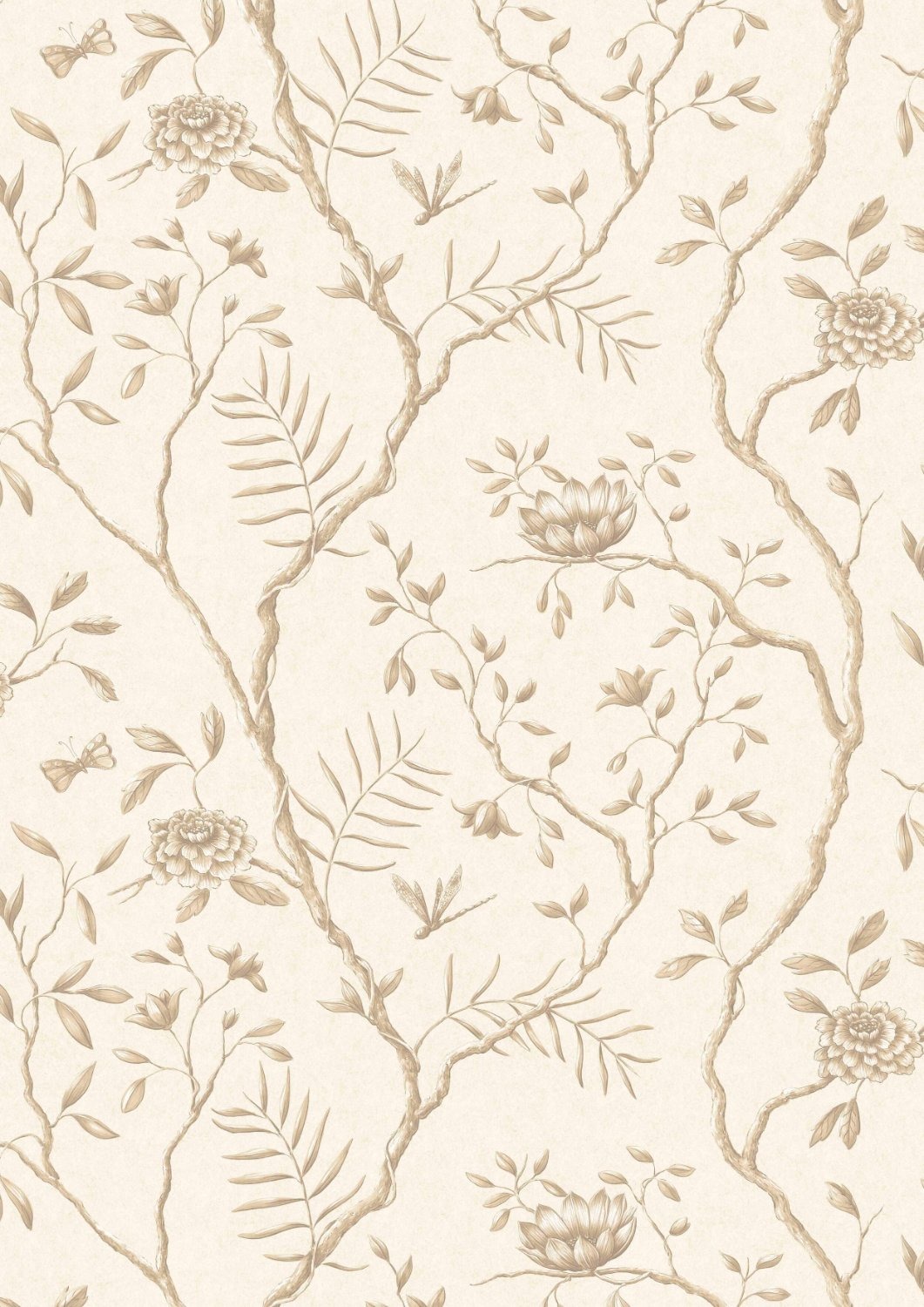 Wallpaper Jasper Peony - Mocha