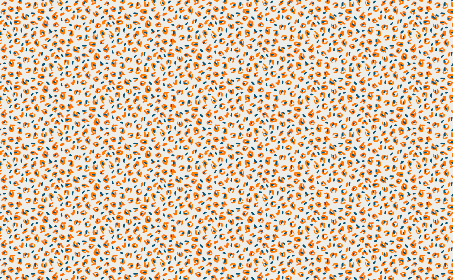 Tapete Funky Leopard - White