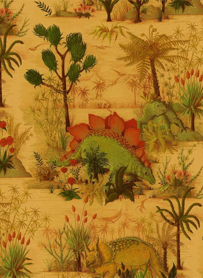 Wandbild Dinosauria - Turmeric
