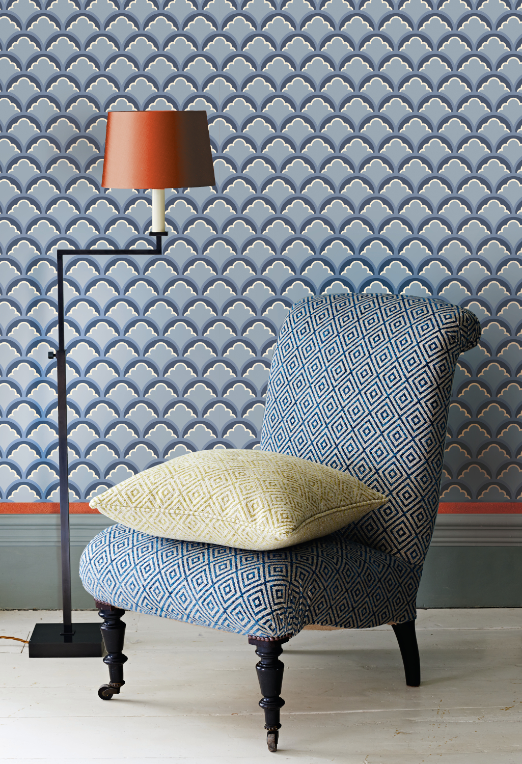Tapete Mount Temple Small - Blue
