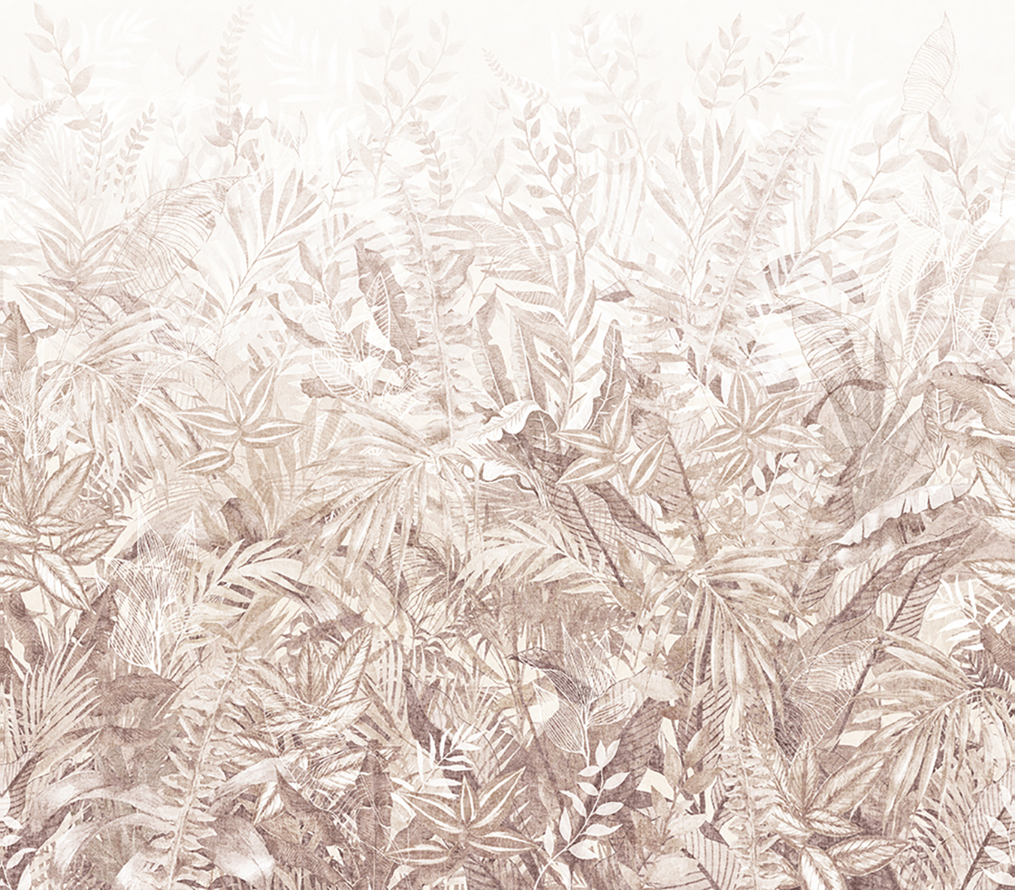 Wandbild Linen Leaves - 350708