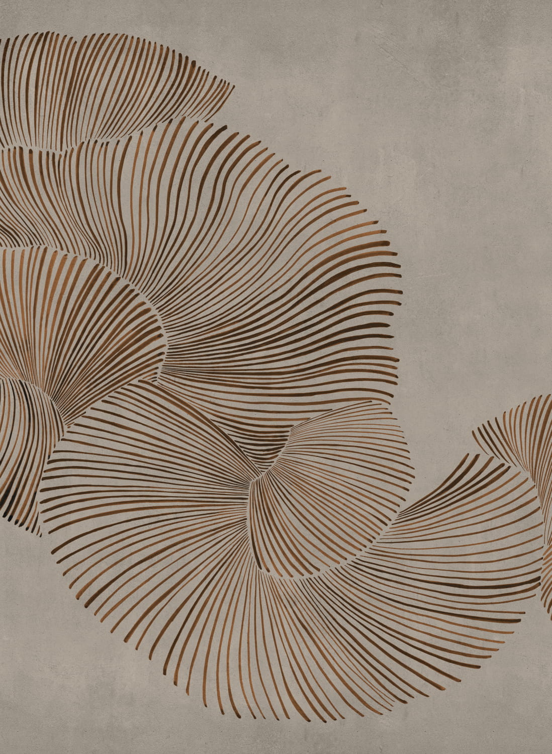 Wandbild Diving Moment - Beige