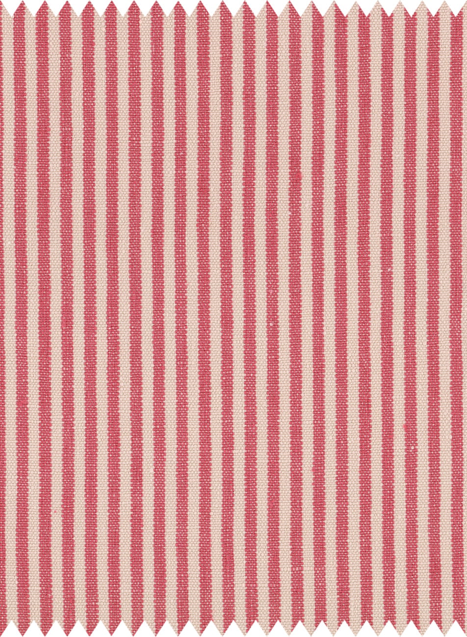 Stoff Rhubarb Stripe - Heavy Linen