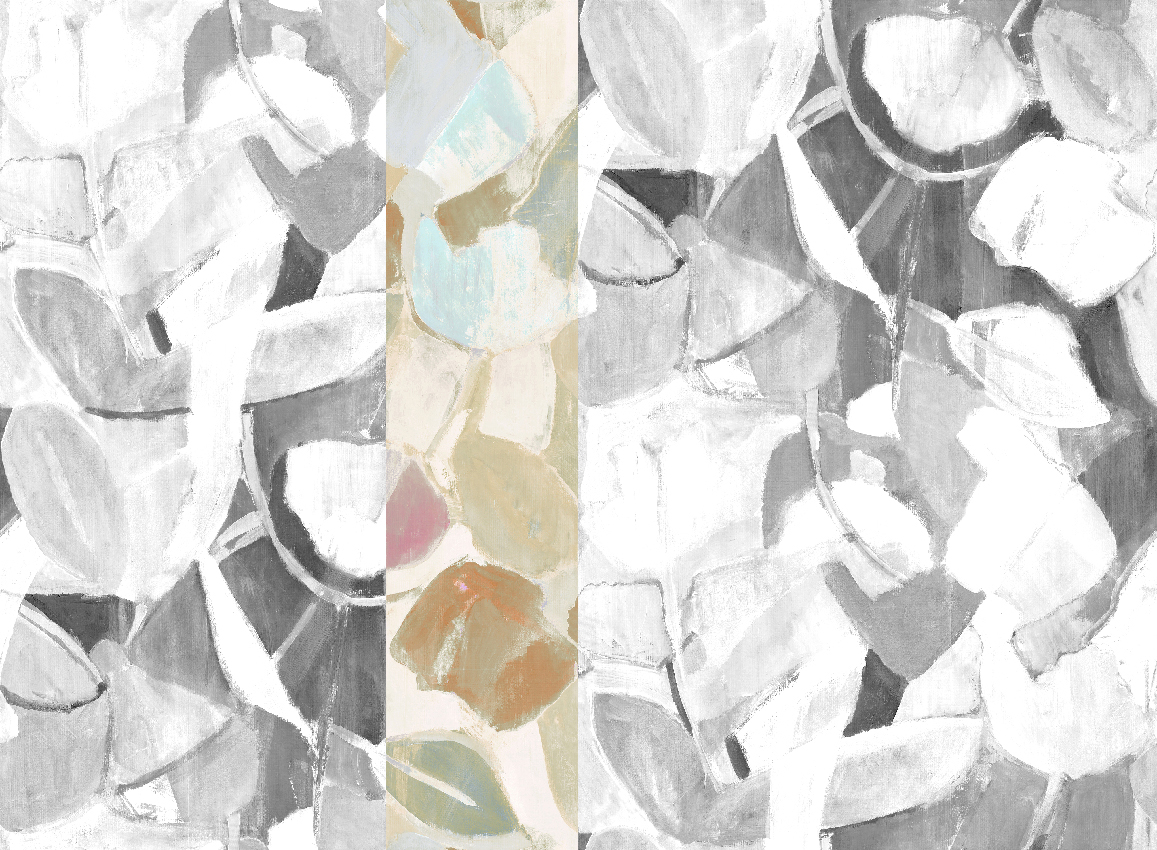 Wandbild Siwa - Beige Panel 3