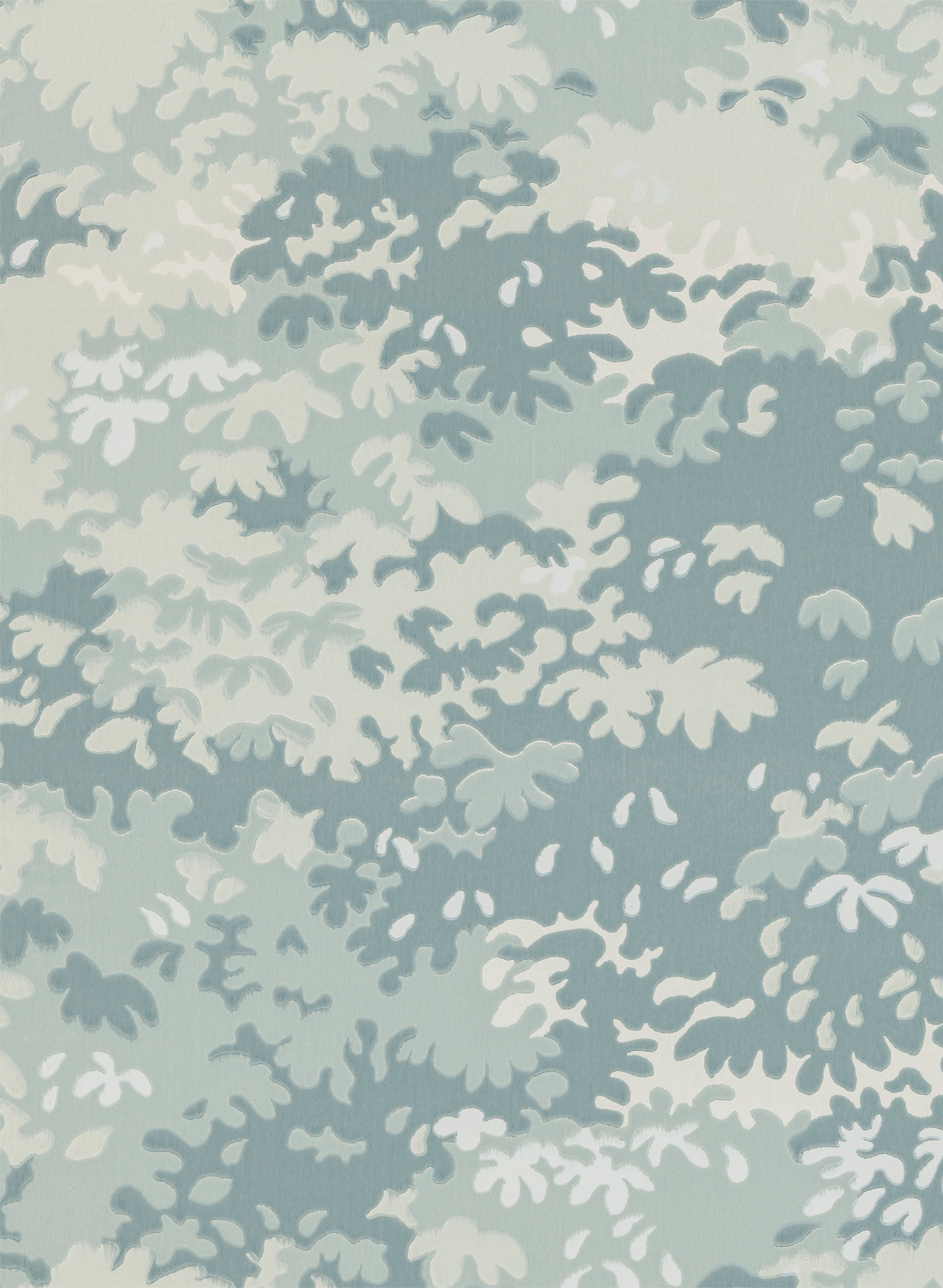 Tapete Into the Woods - Pale Turquoise