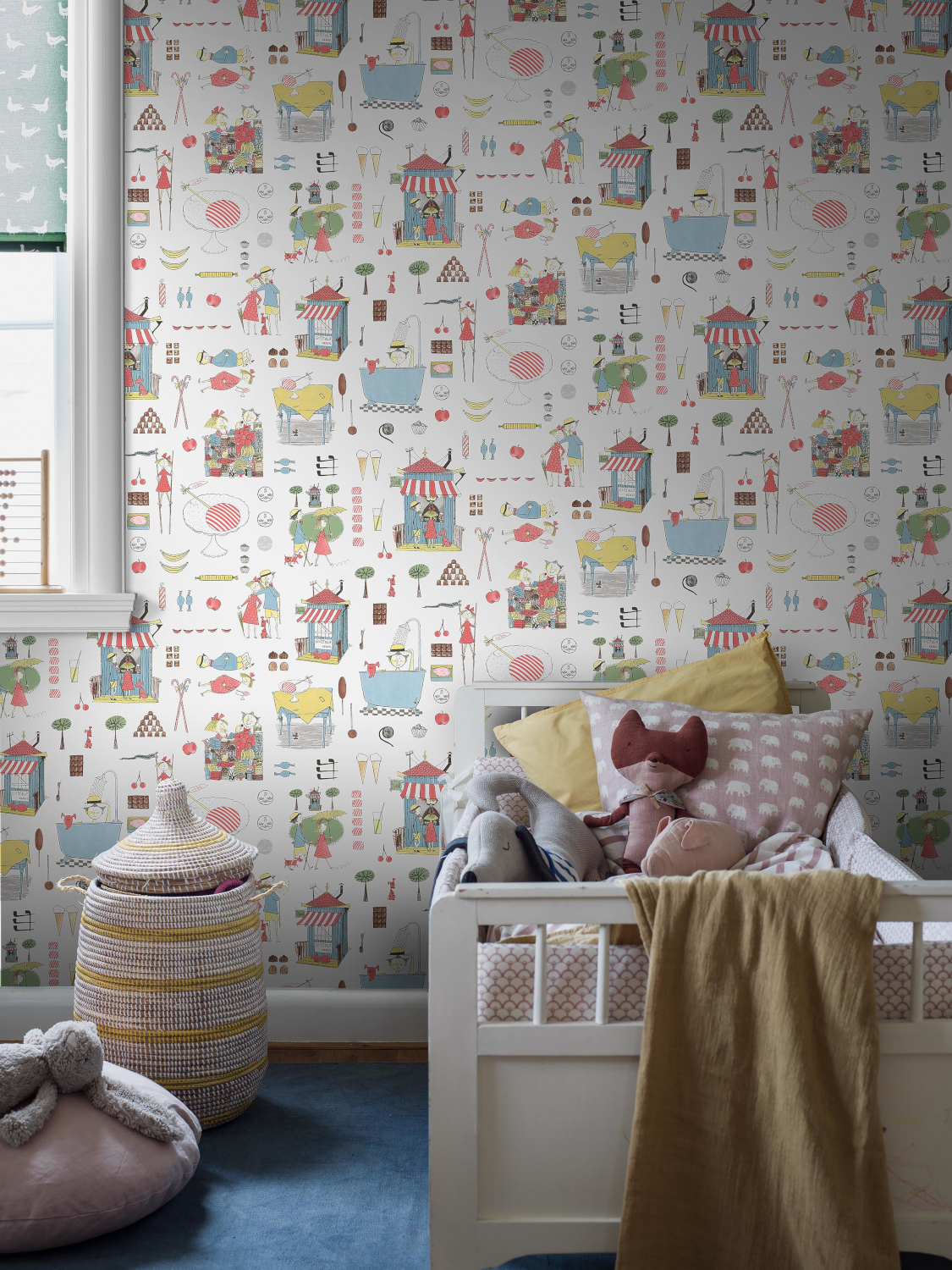 Mural Stig Lindberg Krakel Spektakel - 9809W