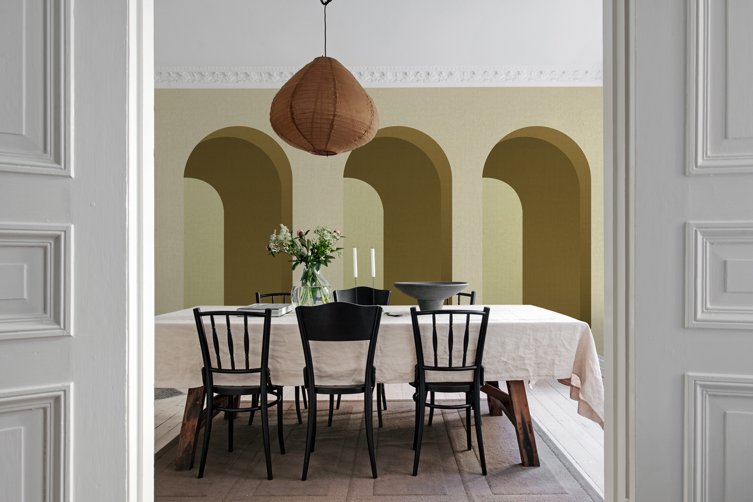 Wandbild Arch - Saffron
