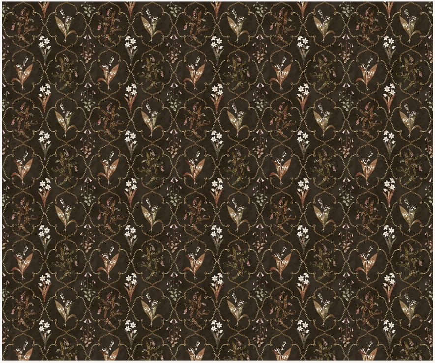 Wandbild Louise - Dark