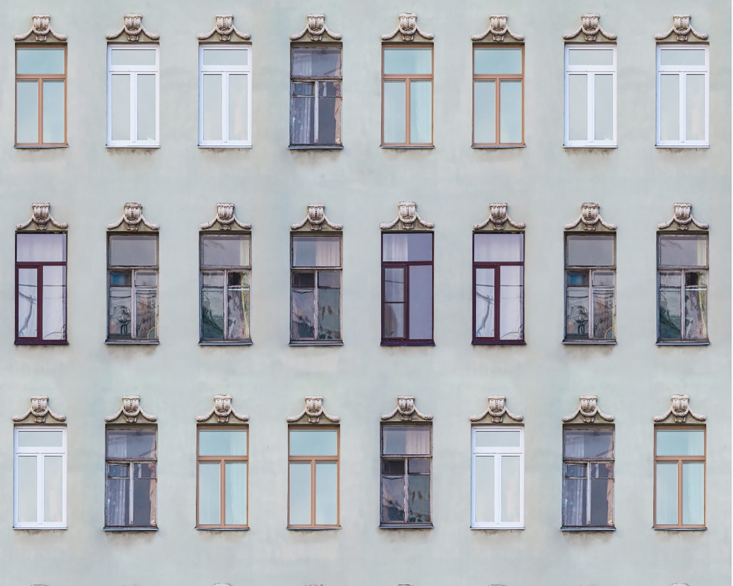 Wandbild Window Row - R15871