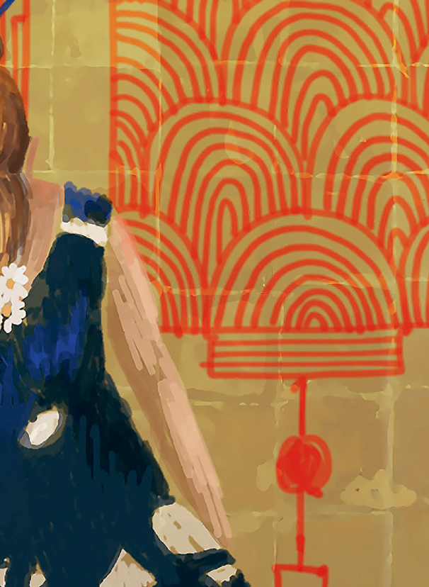 Wandbild Un Conte Fantastique - Panel 12