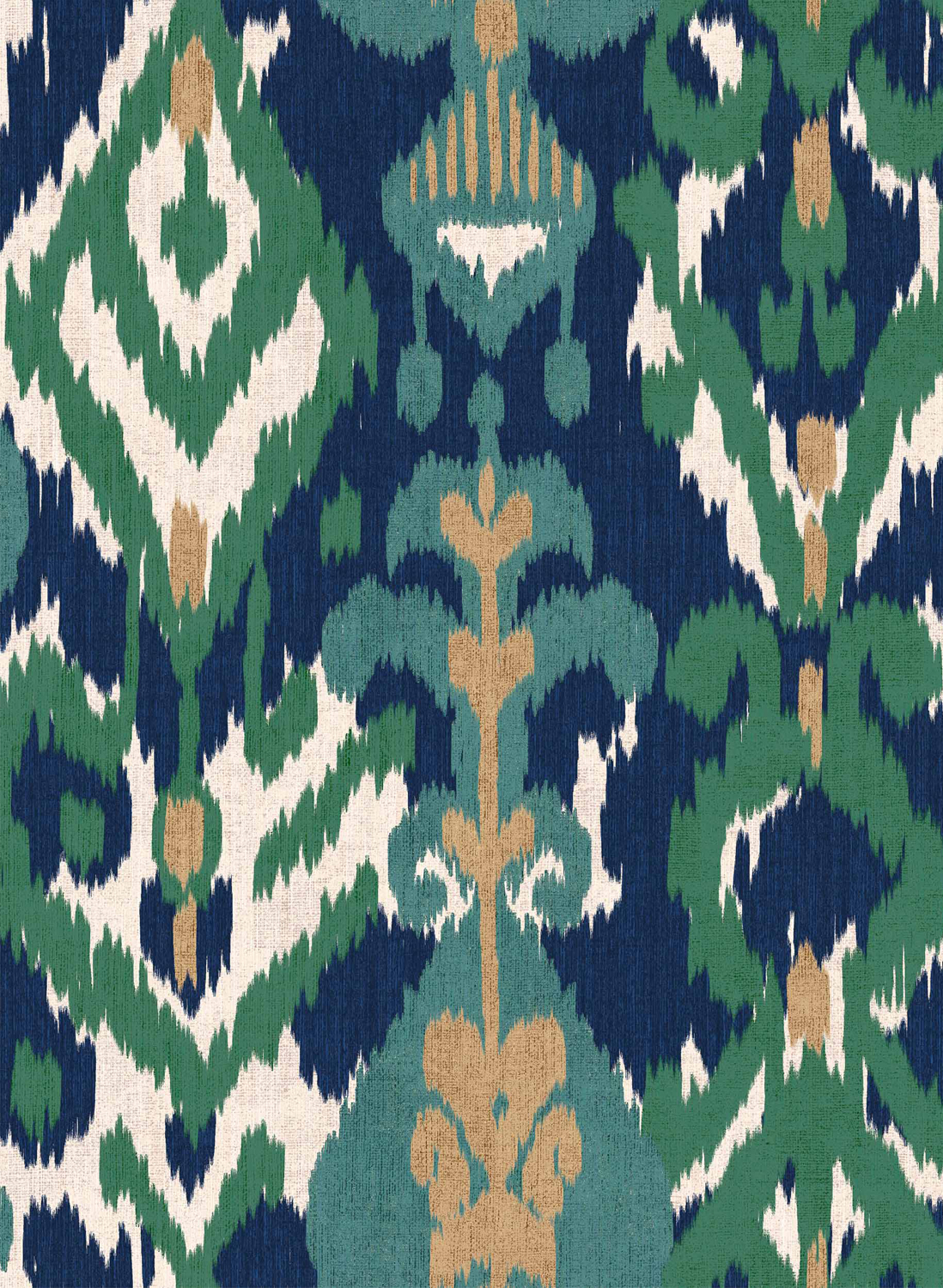 Tapete Uzbek - green