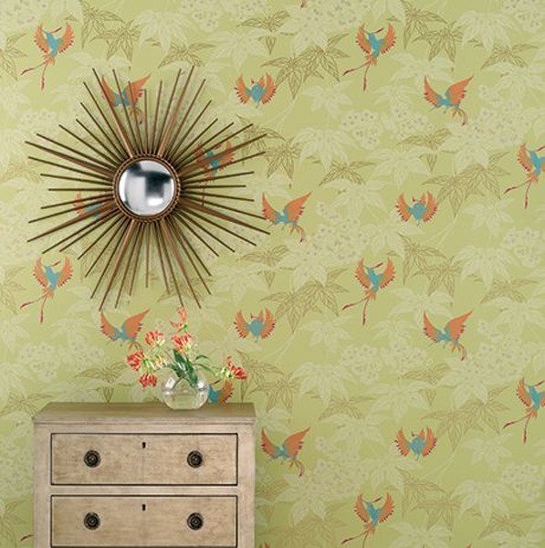 Tapete Grove Garden - lime
