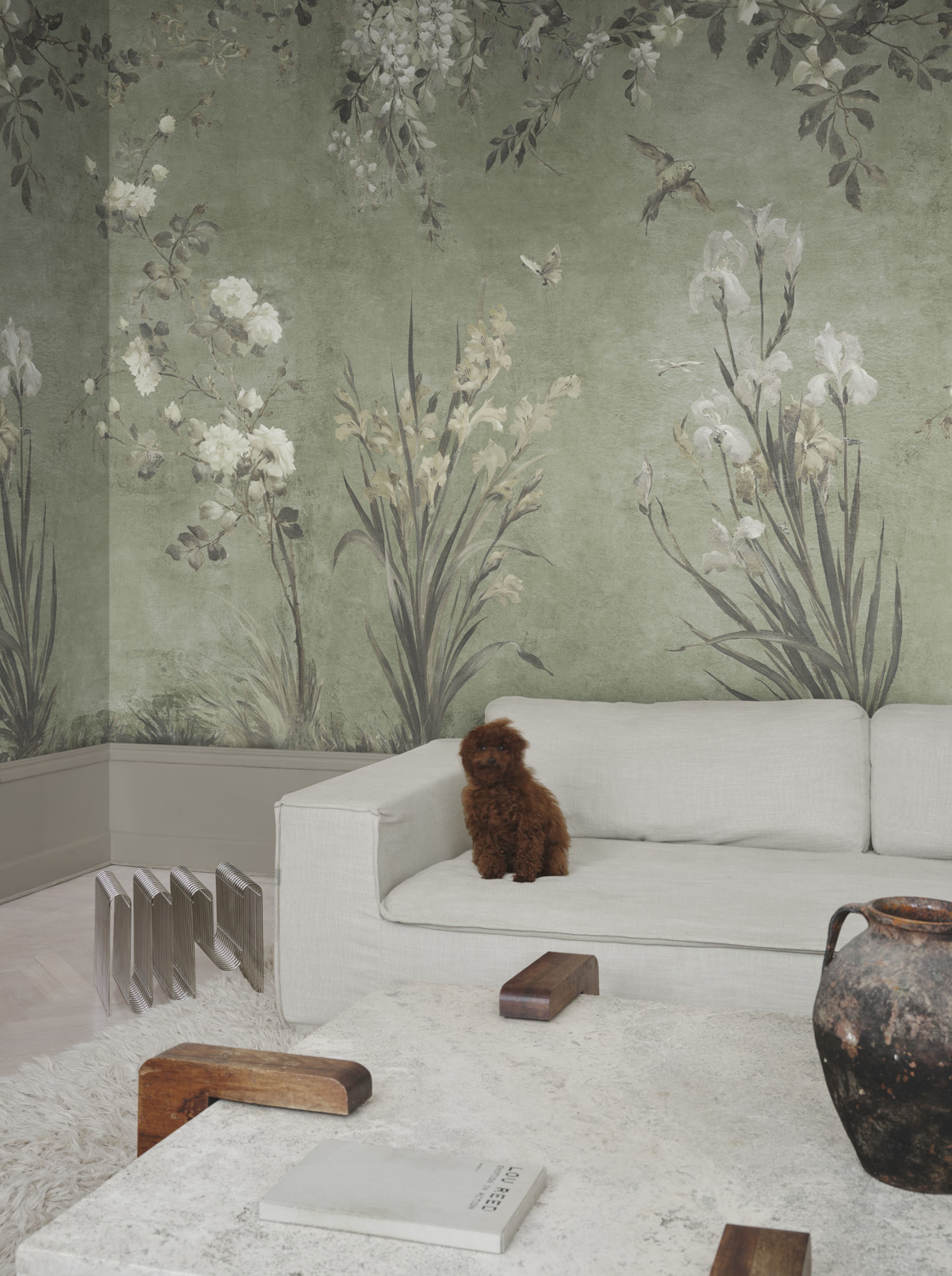 Wandbild Nicola - Sage Green