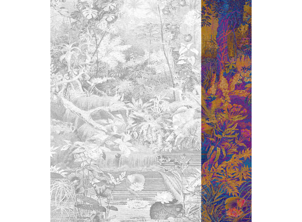 Wandbild Coari - India Panel 4