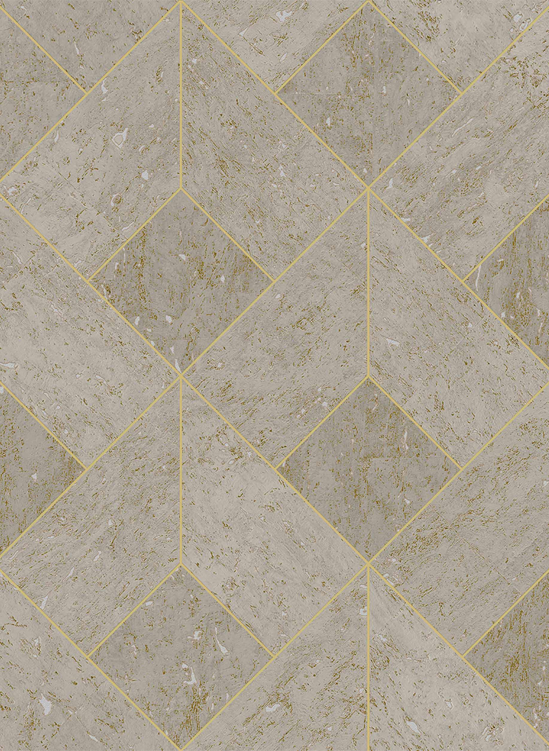 Tapete Diamond Cork - Silver
