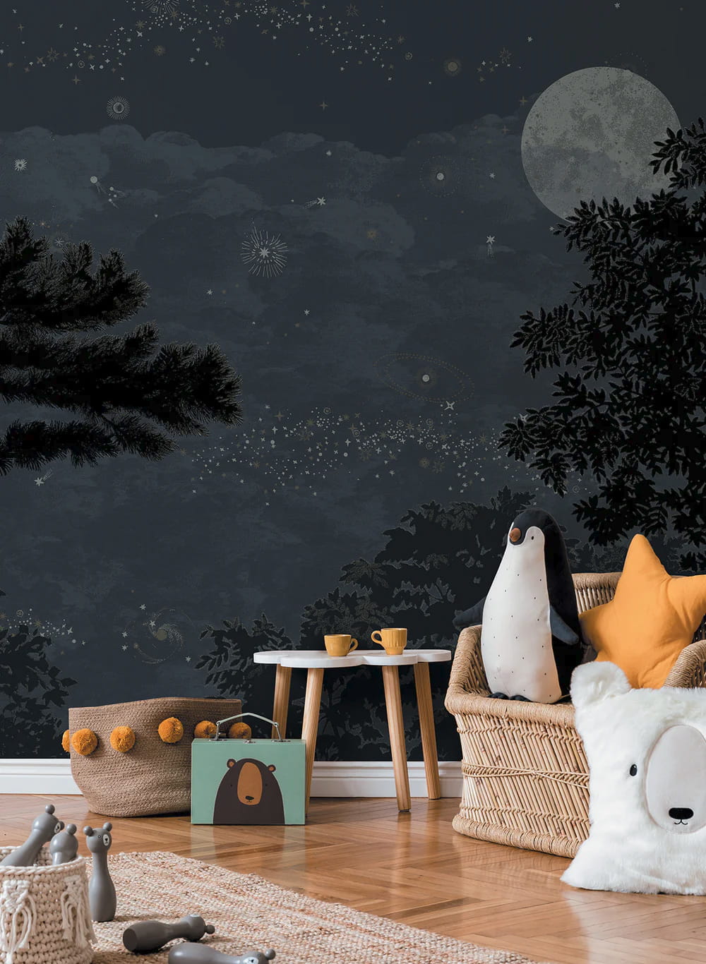 Wandbild Eclipse Nocturne