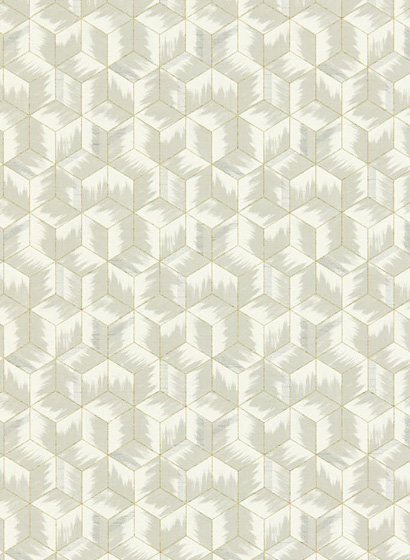 Tapete Tumbling Blocks - Empire Grey