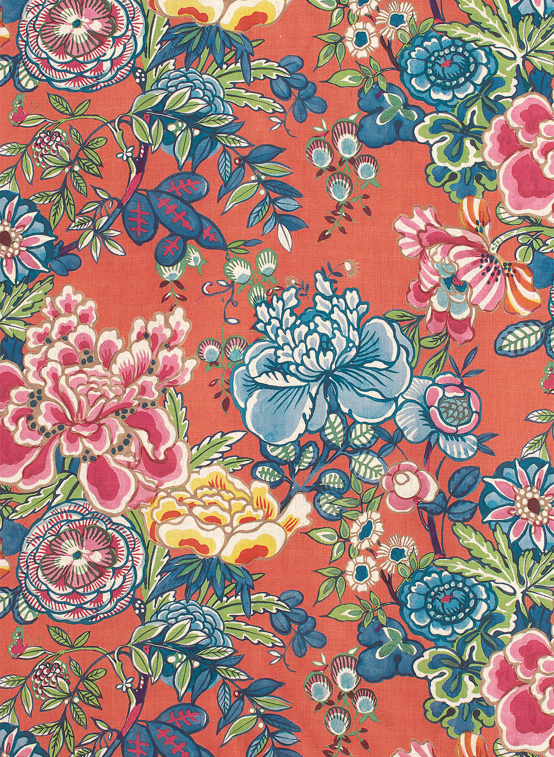 Tapete Peony Garden - Coral