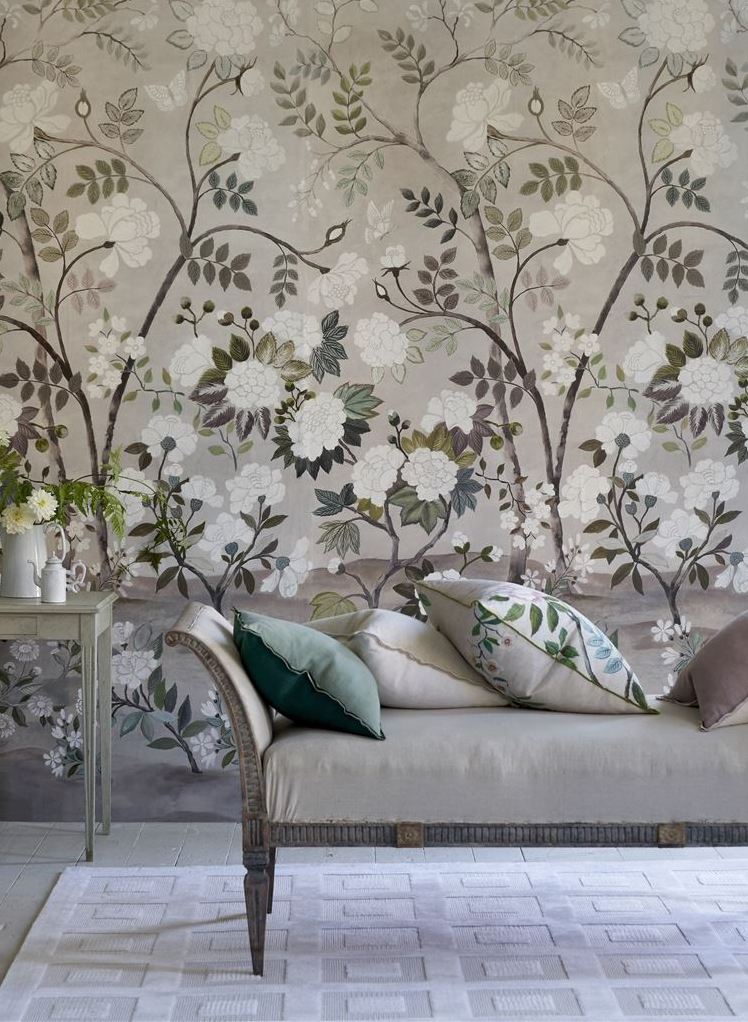 Wandbild Fleur Orientale