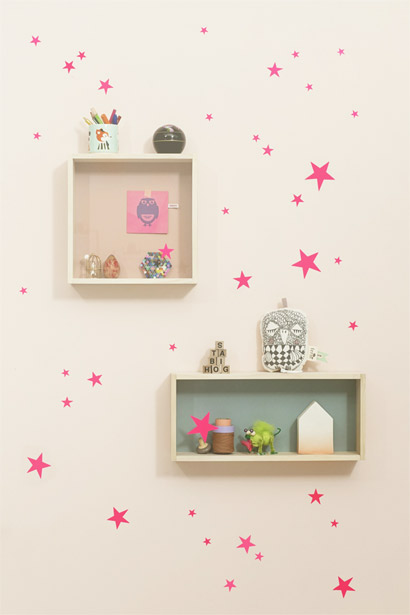 Wandsticker Mini Stars