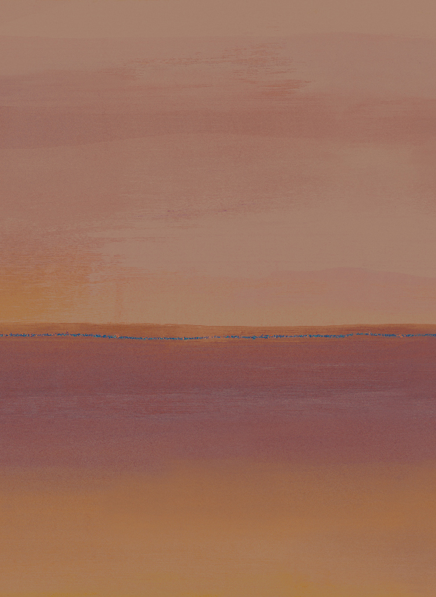 Wandbild Alegranza - Orange Panel 5