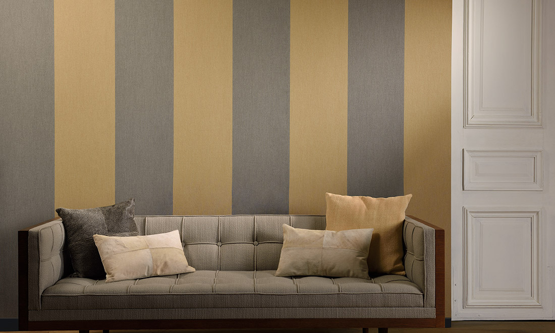 Tapete Grande Stripe - Noordzeestrand et Bristol
