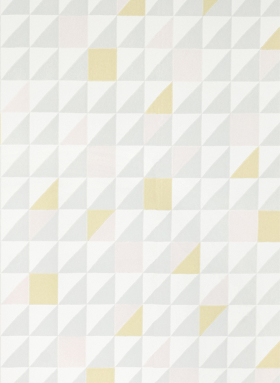 Tapete Katinka - Soft Grey/ Yellow/ Pink/ Cream White
