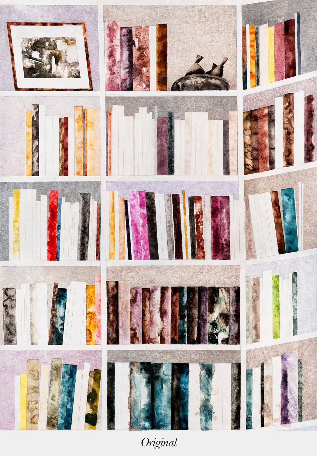 Carta da parati Bibliothèques - Original Panel A
