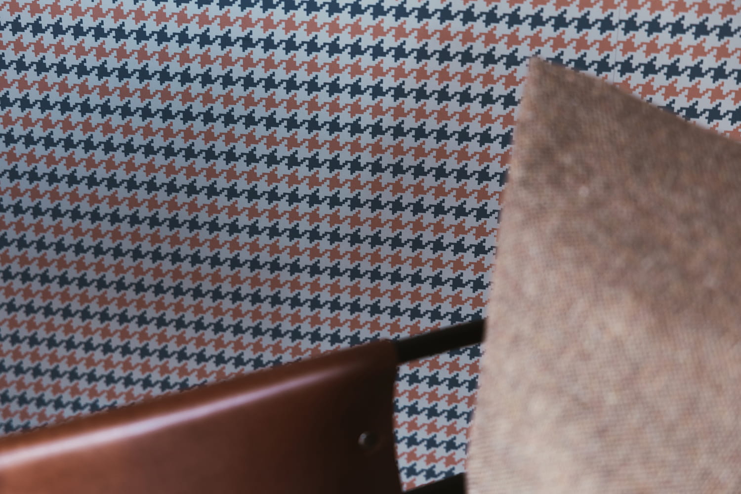 Tapete Houndstooth - Blue
