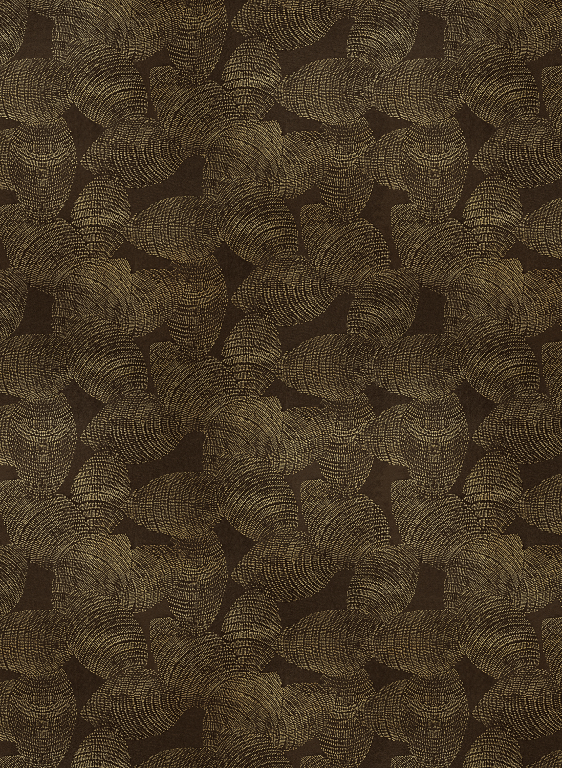 Wandbild Lignite - Gold