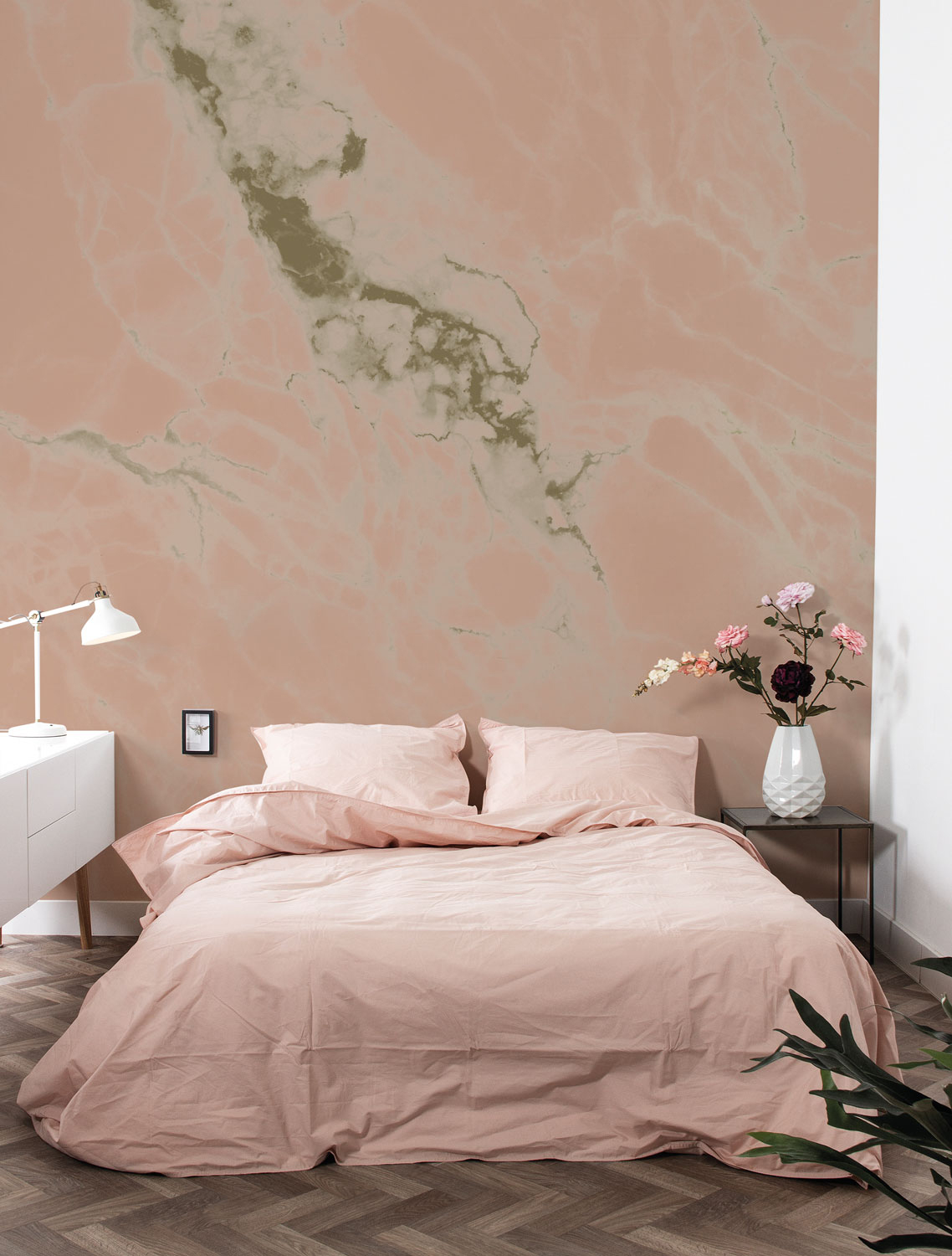 Wandbild Golden Marble Gold 6 - L