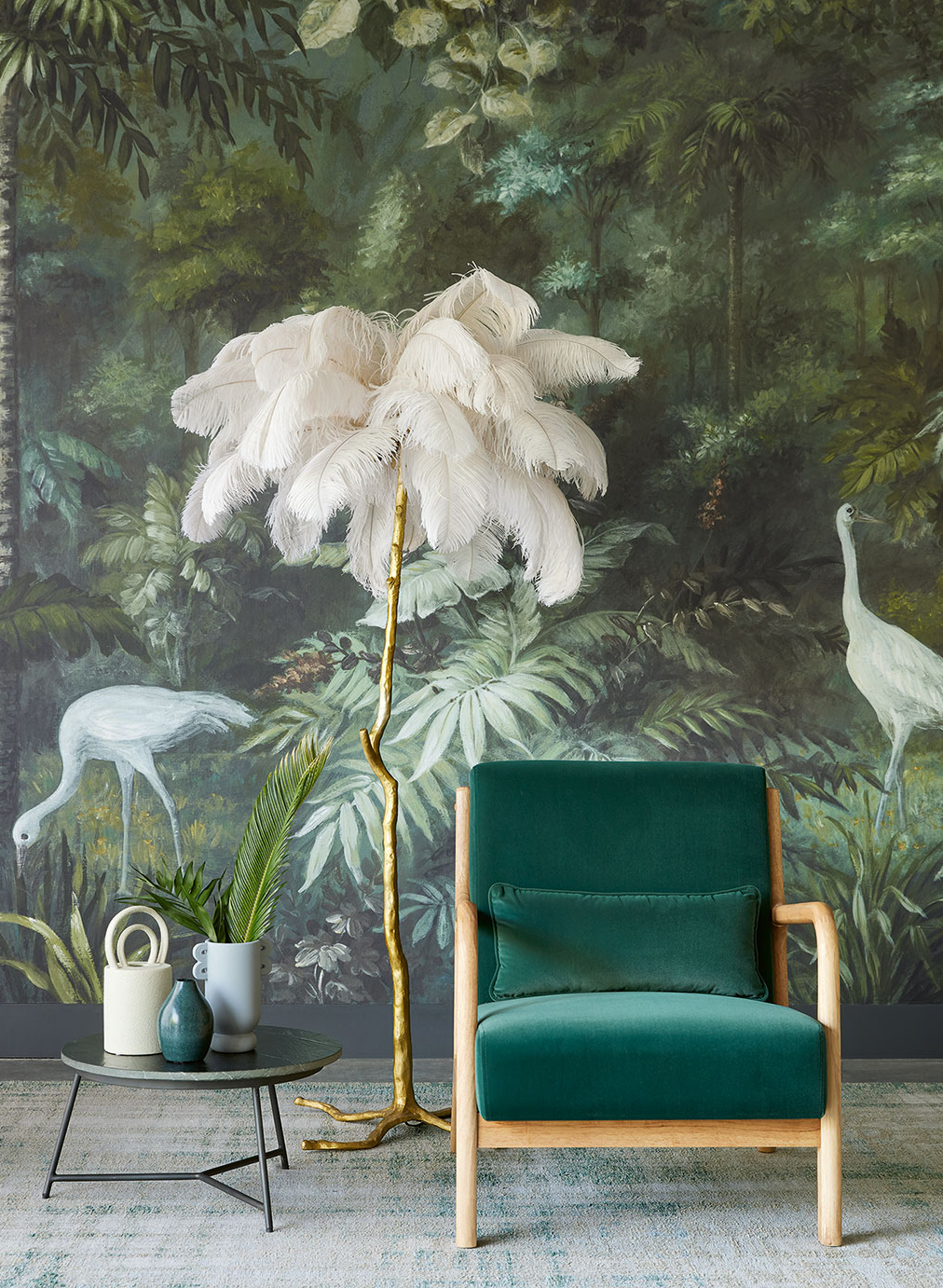 Wandbild Painted Paradise